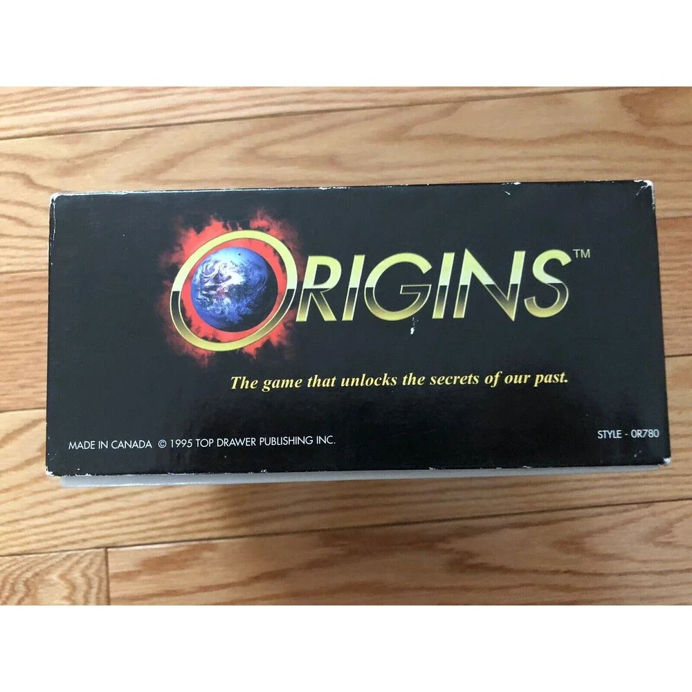1995 Origins Board‎ Game Unlock The Secrets Of Our Past Group Game Complete Box